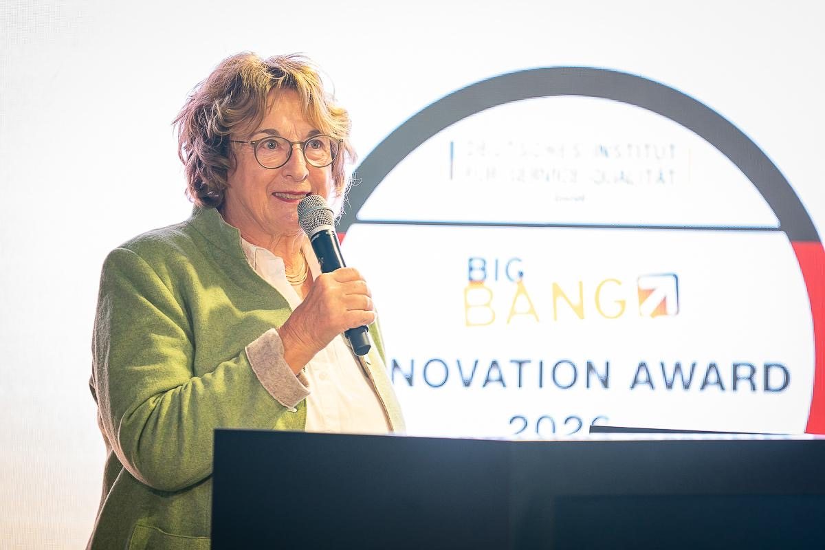 Brigitte Zypries, former Federal Minister, speaking at the ceremony